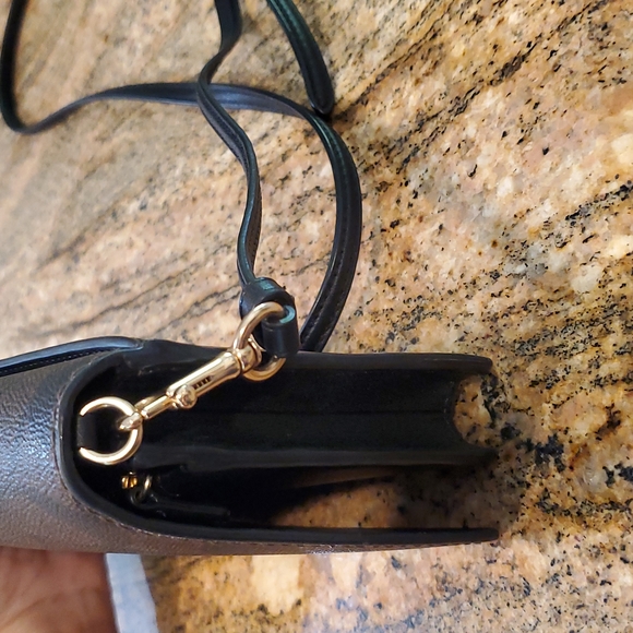 Coach signature canvas Anna foldover crossbody clutch - Picture 7 of 7